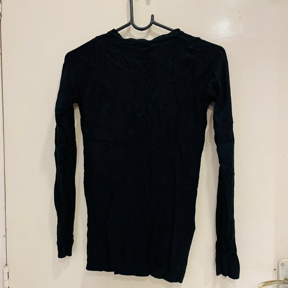 Pull & bear black cardigan tee - Picture 6 of 7